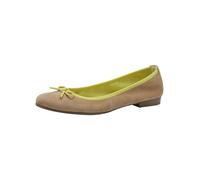 Tamaris Ballerines Classiques pour Femme, Semelle intérieure Tactile, 445 Tan Comb, 41 EU