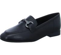 Tamaris Ballerines Classiques pour Femme, Semelle intérieure Tactile, Cuir Noir, 37 EU