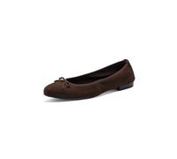 Tamaris Ballerine Plate pour Femme Marron (Daim Mocca), 37