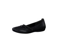 Tamaris Ballerines Classiques pour Femme, Noir, 37 EU