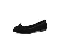 Tamaris Ballerines femme en cuir plates noires Taille 41