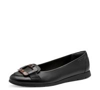 Tamaris Ballerines pour Femme 1-22170-45, Cuir Noir, 40 EU