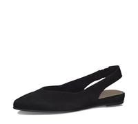 Tamaris Ballerines Sling pour Femme, Noir, 40 UK