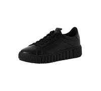 Tamaris Baskets Basses 1-23708-45 pour Femme, en Cuir Noir, 38 EU, Cuir Noir, 38 EU