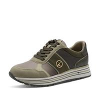 Tamaris Baskets Basses 1-23727-42 pour Femme - Olive Comb - 38 EU, Olive Comb, 38 EU