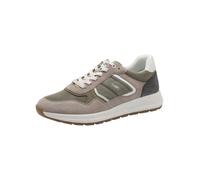 Tamaris Baskets basses beige foncé / anthracite / kiwi / blanc, Taille 45