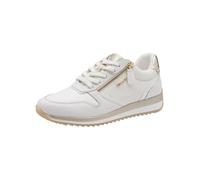 Tamaris Femme Comfort Damen Sneaker Low 8-83734-46 Basket, Or Blanc, 42 EU