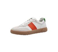 Tamaris Baskets basses gris clair / vert / orange foncé / blanc, Taille 41