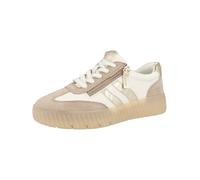 Tamaris Baskets basses mastic / écru / or, Taille 36