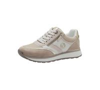 Tamaris Baskets basses nude / or / blanc, Taille 36