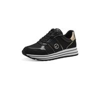 Tamaris Baskets basses or / anthracite / noir, Taille 40