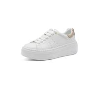 Tamaris Baskets basses or / blanc, Taille 42