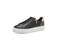 Tamaris Baskets basses or / noir, Taille 41