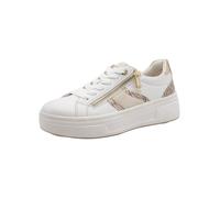 Tamaris Baskets basses or rose / blanc cassé, Taille 39