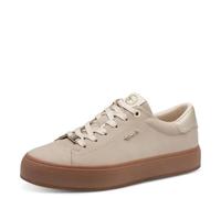 Tamaris Baskets Basses Plates pour Femme, Beige (Beige Comb), 38