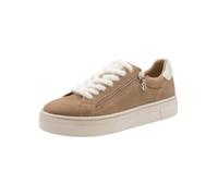 Tamaris Baskets Basses Plates pour Femme, Marron (Camel), 41