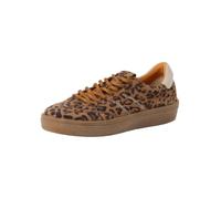 Tamaris Baskets Basses Plates pour Femme, Marron (léopard), 41