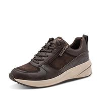 Tamaris Baskets Basses Plates pour Femme, Marron (Mocca Comb), 39