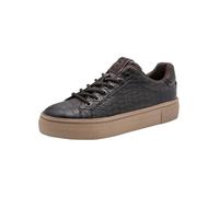 Tamaris Baskets Basses Plates pour Femme, Marron (Mocca Croco), 37