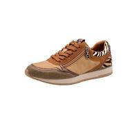 Tamaris Baskets Basses pour Femme 1-23603-42, Cognac Comb, 37 EU