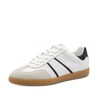 Tamaris Baskets Basses pour Femme - Blanc/Noir - Taille 36 EU