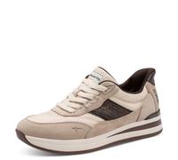 Tamaris Baskets Basses pour Femme - Coupe Large - Hallux Friendly 8-83703-47 - Beige Comb 37