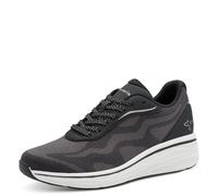 Tamaris Baskets Basses pour Femme Noir Taille 41 EU, Noir, 41 EU