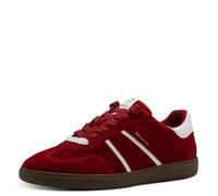 Tamaris Baskets Basses pour Femme, Rouge Merlot, 39 EU