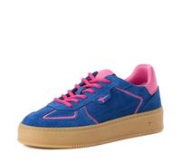 Tamaris Baskets basses pour femme, semelle intérieure amovible, doublure confortable, Bleu roi, 36 EU