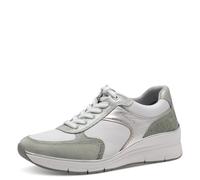Tamaris Baskets basses pour femme, semelle intérieure amovible, doublure confortable, Vert sauge, 37 EU
