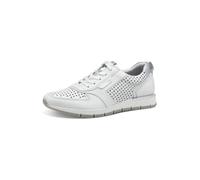 Tamaris Baskets basses 'Pure Relax' argent / blanc, Taille 37