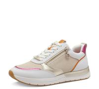 Tamaris Baskets pour Femme 1-23732-41 - Blanc/doré - Taille 41 EU, White Lt Gold., 41 EU