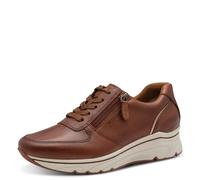 Tamaris Baskets basses pour femme, semelle intérieure amovible, Muscat marron., 40 EU
