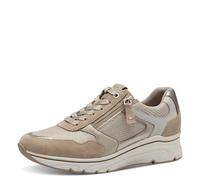 Tamaris Baskets pour Femmes 1-23739-44, Pointure:40 EU, La Couleur:Beige