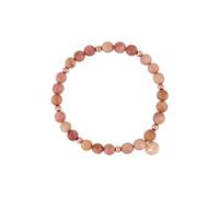 Tamaris Berads Bracelet rose avec boules en métal, acier inoxydable IP or rose
