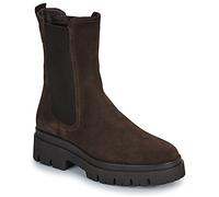Tamaris Bottes à enfiler femme 1-25992-41/001 cuir et textile Noir Mocca Suede 39 EU