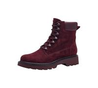 Tamaris Bottes à lacets pour femme en gris, merlot, 38 EU