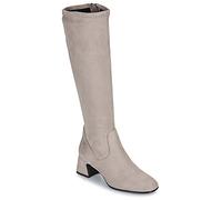 Tamaris Femme Damen Long Boot Heel 1-25520-45 Botte Haute Jusqu'au Genou, Taupe, 40 EU