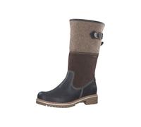 Tamaris Bottes brun foncé / marron chiné / noir, Taille 40
