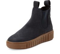 Tamaris Bottes en cuir pour femme, Bleu marine 805, 39 EU