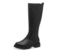 Tamaris Bottes longues confortables pour femme - Noir - Pointure 36