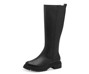 Tamaris Bottes longues confortables pour femme - Noir - Pointure 36
