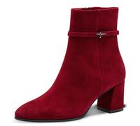 Tamaris Bottes plates pour femme, rouge, 38 EU