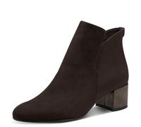 Tamaris Bottes végétaliennes pour femme, Mocca Comb, 39 EU
