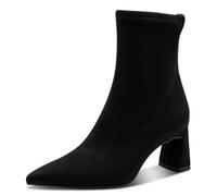 Tamaris Bottes végétaliennes pour femme, Noir, 39 EU
