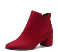 Tamaris Bottes végétaliennes pour femme, rouge, 40 EU