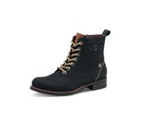 Tamaris Bottines à lacets bleu marine, Taille 37