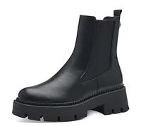 Tamaris Bottines à plateforme pour femme, semelle TOUCHit, Noir uni., 42 EU