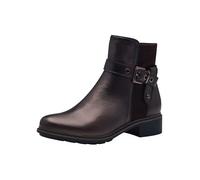 Tamaris Bottines à talon bloc pour femme, Métal mocca, 40 EU