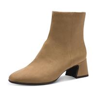 Tamaris Bottines à talon pour femme 1-25314-45, beige, 40 EU
